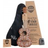 KALA KALA-LTP-MH - Mandy Harvey Learn To Play Signature Series, Tenor Ukulele Starter Kit - 5