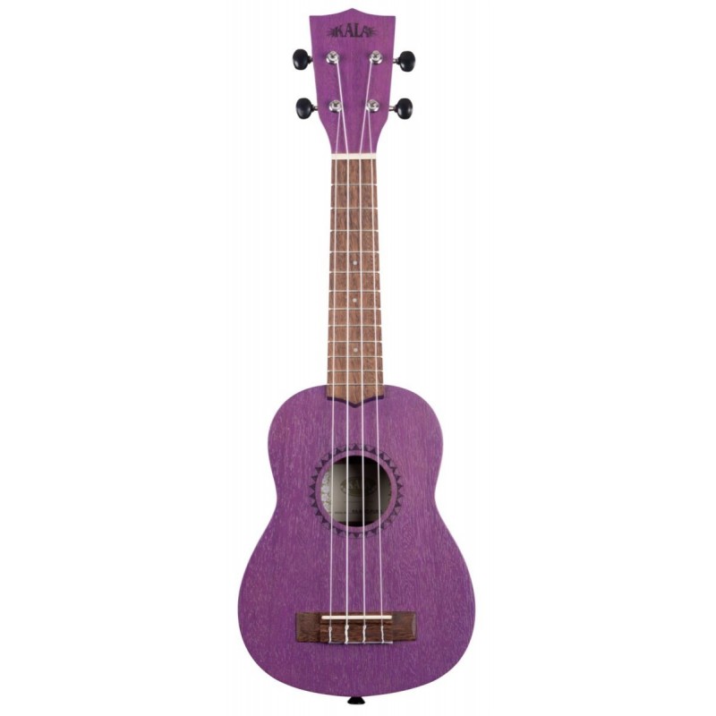 KALA KA-MRT-PUR-S - Royal Purple Watercolor Meranti Soprano Ukulele - 1