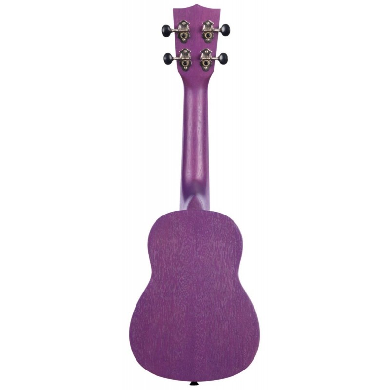 KALA KA-MRT-PUR-S - Royal Purple Watercolor Meranti Soprano Ukulele - 4