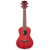 KALA KA-MRT-RED-C - Adobe Red Watercolor Meranti Concert Ukulele - 1