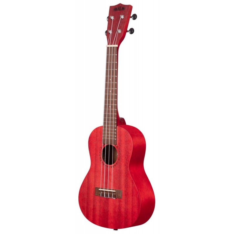 KALA KA-MRT-RED-C - Adobe Red Watercolor Meranti Concert Ukulele - 2
