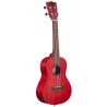KALA KA-MRT-RED-C - Adobe Red Watercolor Meranti Concert Ukulele - 3