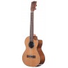 KALA KA-SCAC-T-CE - Gloss Solid Cedar Top Acacia Tenor Ukulele, with Cutaway, EQ and Bag (UB-T) - 2