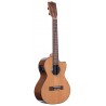 KALA KA-SCAC-T-CE - Gloss Solid Cedar Top Acacia Tenor Ukulele, with Cutaway, EQ and Bag (UB-T) - 3