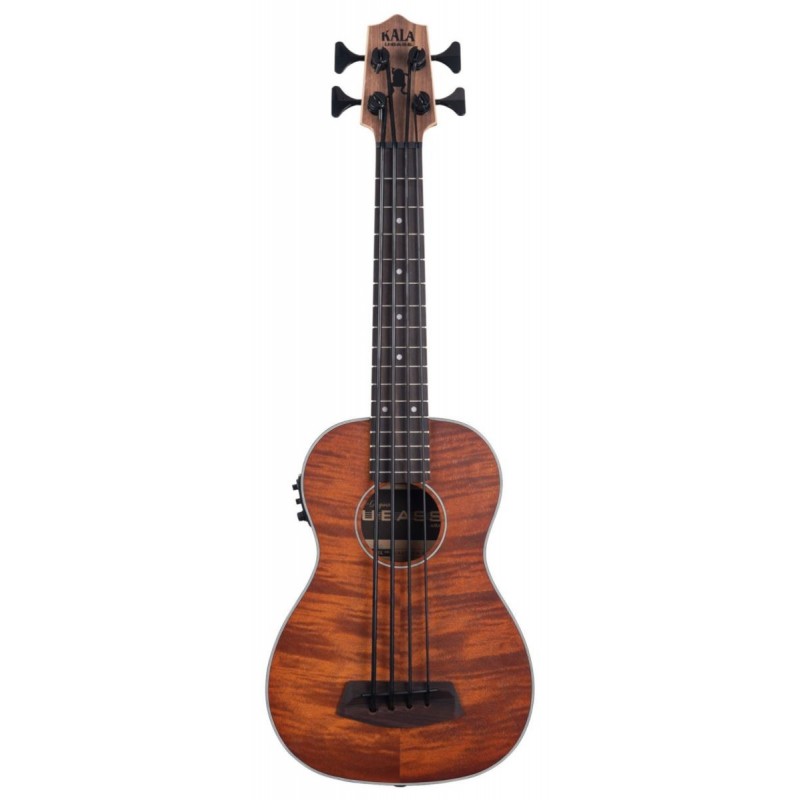 U-Bass Exotic Mahogany, Fretted, with Deluxe Bag - 1