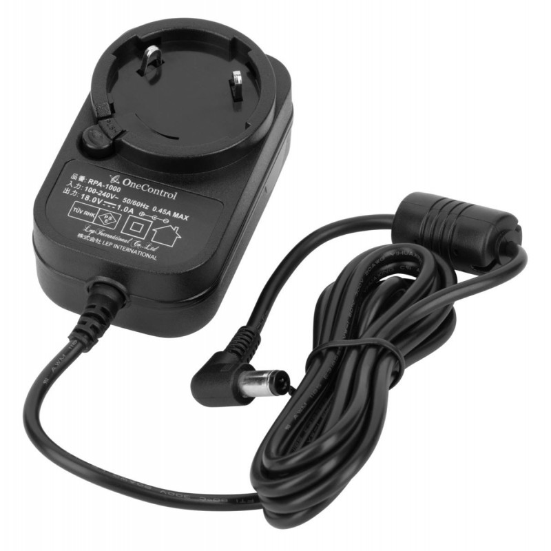 One Control RPA-1000 18V Power Adapter, 18V DC, 1000 mA - 2