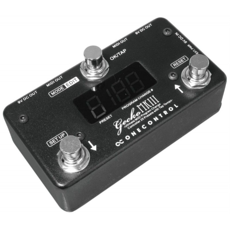 One Control Gecko MKIII - Programmable MIDI Controller / Tap Tempo - 2