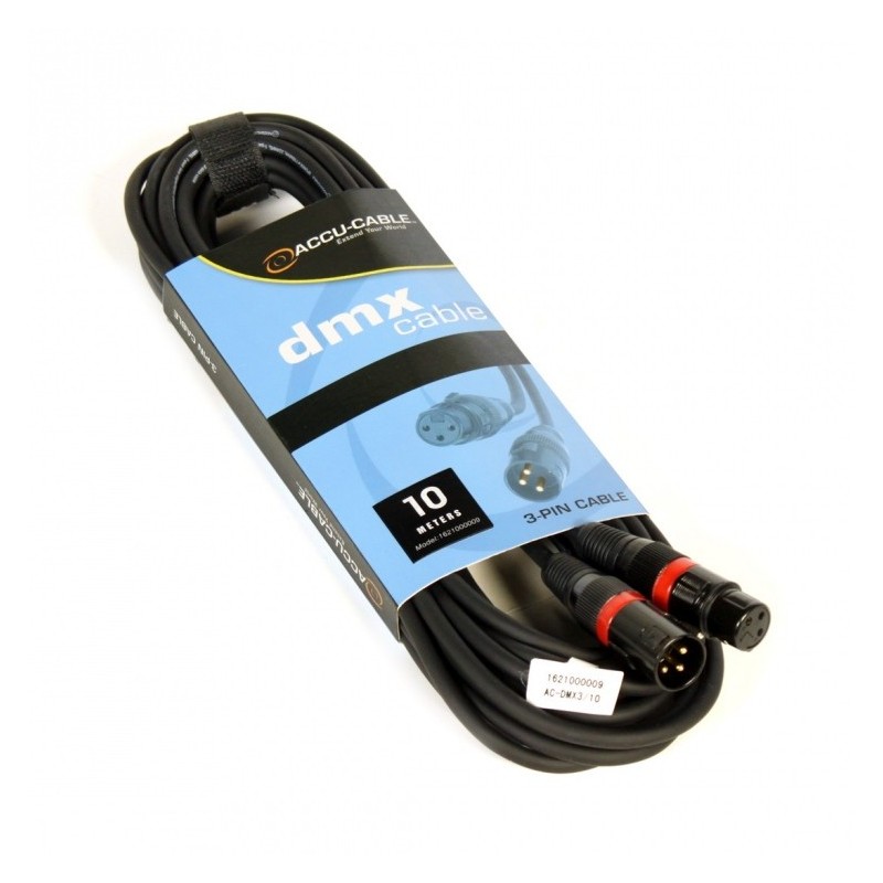 ACCU CABLE AC-DMX3sls10 - kabel do świateł 10m