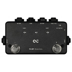 One Control Minimal Series Tri Loop - True Bypass Looper / Remote Footswitch / Splitter - 1