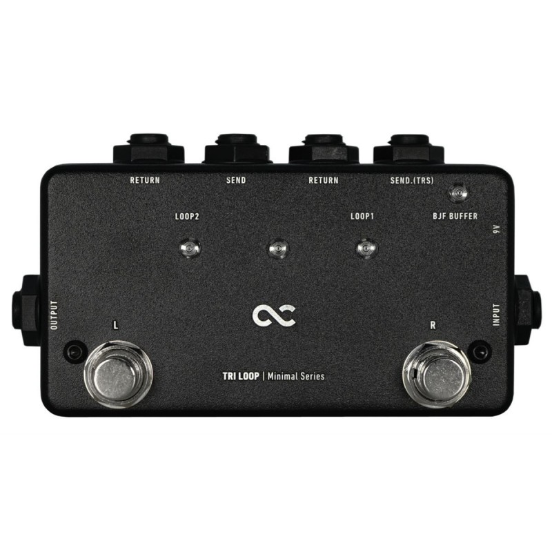 One Control Minimal Series Tri Loop - True Bypass Looper / Remote Footswitch / Splitter - 1