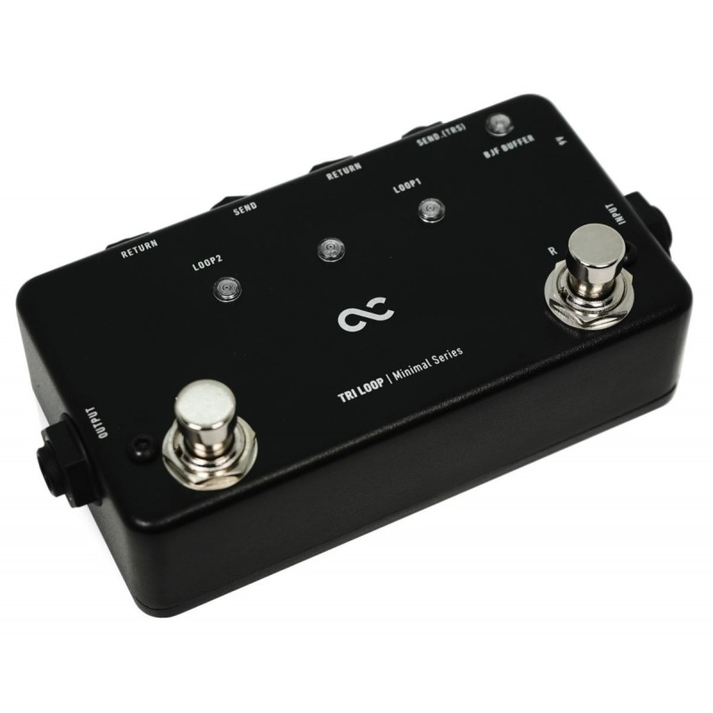 One Control Minimal Series Tri Loop - True Bypass Looper / Remote Footswitch / Splitter - 2