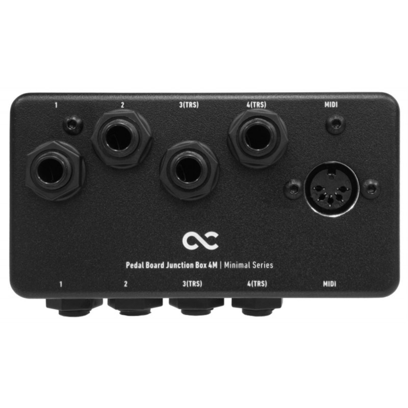 One Control Minimal Series Pedal Board Junction Box 4M - Pedalboard Patchbay - 1