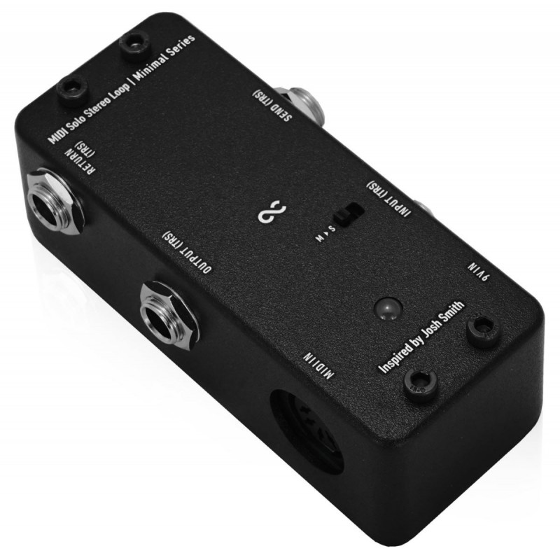 One Control Minimal Series MIDI Solo Stereo Loop - True Bypass Looper - 2