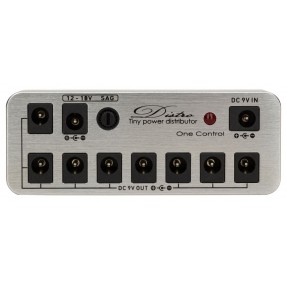 One Control Micro Distro - Tiny Power Distributor, Shiny Silver - 1