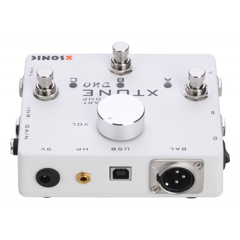 XSonic XTone Duo - Smart Guitar & Mic Audio Interface - 5