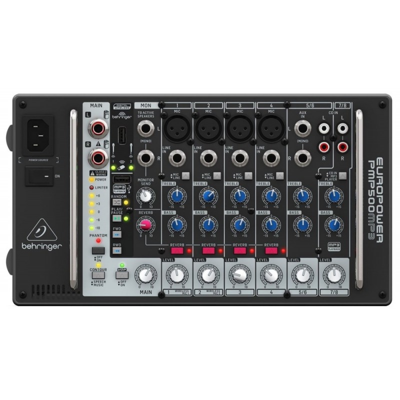 BEHRINGER PMP500 MP3 - powermikser