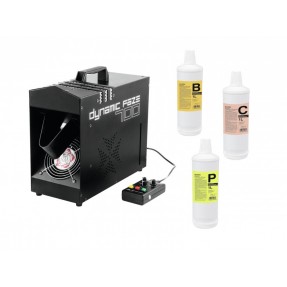 EUROLITE Dynamic Faze 700 - wytwornica mgły + 4 x płyny 1 litr