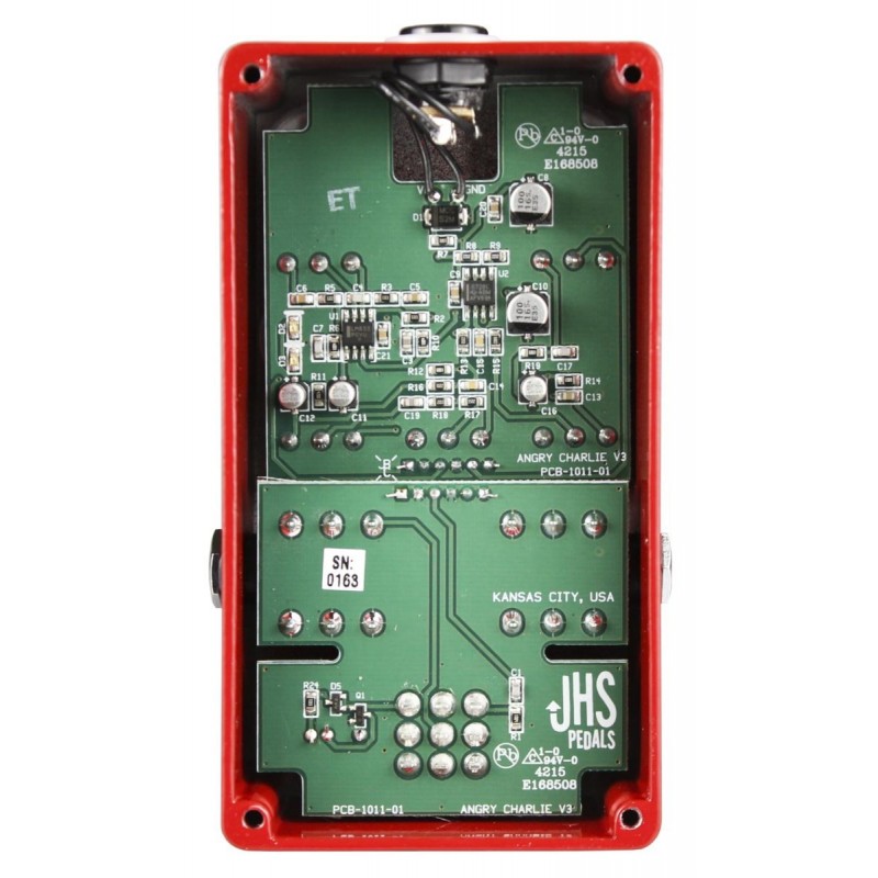 JHS Pedals Angry Charlie V3 - High-Gain Overdrive / Distortion - 3