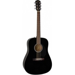 FENDER CD-60S, Black - gitara akustyczna