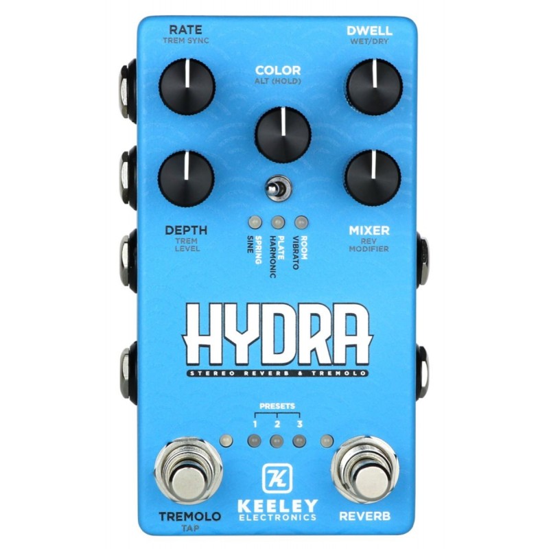 Keeley Hydra - Stereo Reverb / Tremolo - 1