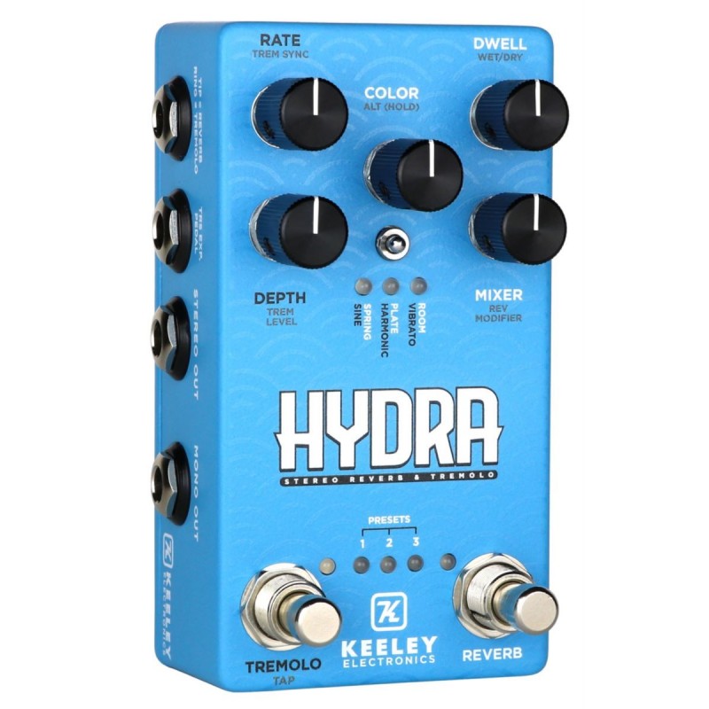 Keeley Hydra - Stereo Reverb / Tremolo - 3