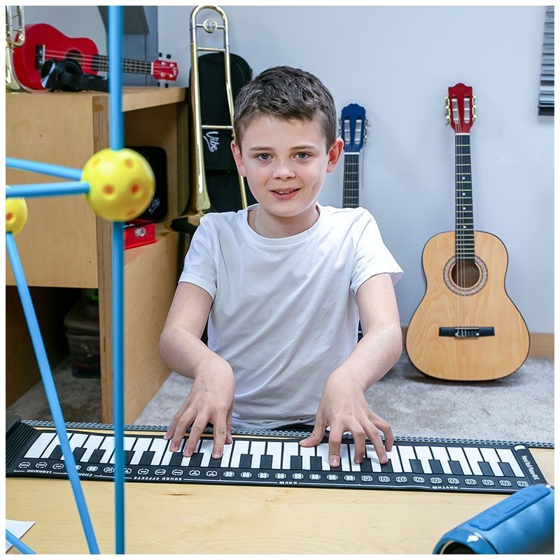 DNA ROLL 49 - keyboard zwijany gumowy przenośny - 7