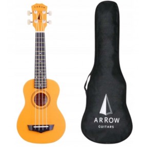 Arrow PB10 OR Orange - ukulele sopranowe z pokrowcem - 1
