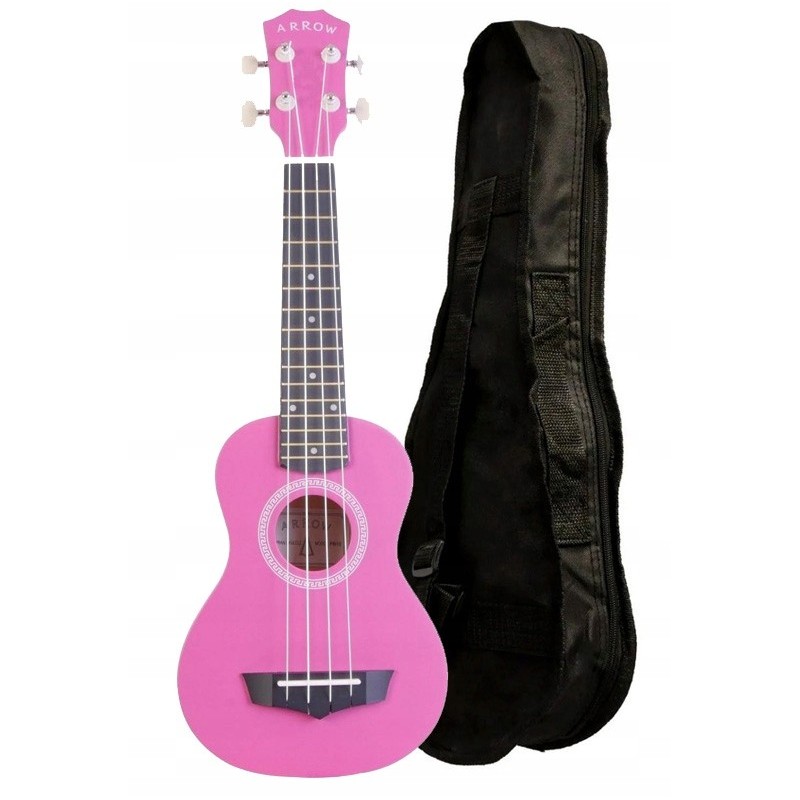 Arrow PB10 PK Pink - ukulele sopranowe z pokrowcem - 1