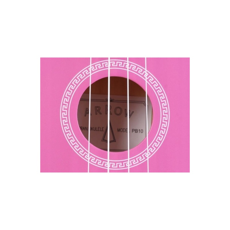 Arrow PB10 PK Pink - ukulele sopranowe z pokrowcem - 5