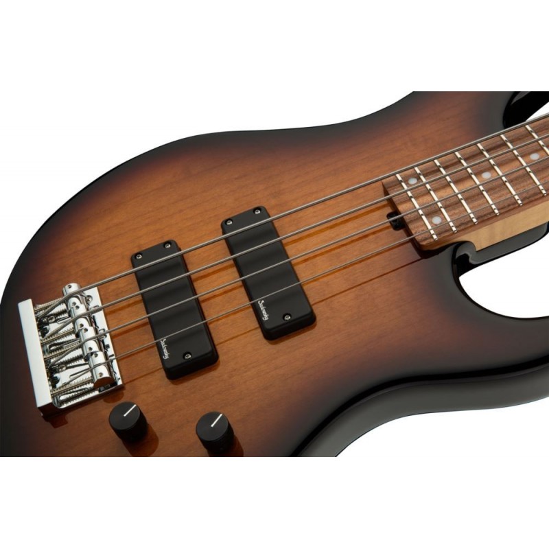 Sadowsky MasterBuilt 24-Fret Modern Bass, Red Alder Body, 4-String - '59 Burst Transparent High Polish - 5