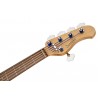 Sadowsky MasterBuilt 24-Fret Single Cut Bass, Red Alder Body, 5-String - '59 Burst Transparent High Polish - 7