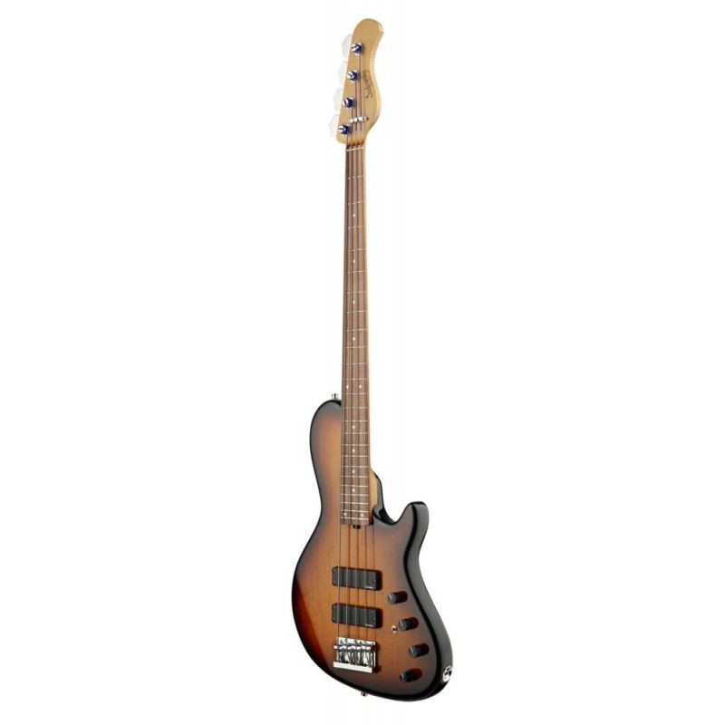 Sadowsky MasterBuilt 24-Fret Single Cut Bass, Red Alder Body, 4-String - '59 Burst Transparent High Polish - 3