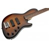 Sadowsky MasterBuilt 24-Fret Single Cut Bass, Red Alder Body, 4-String - '59 Burst Transparent High Polish - 4