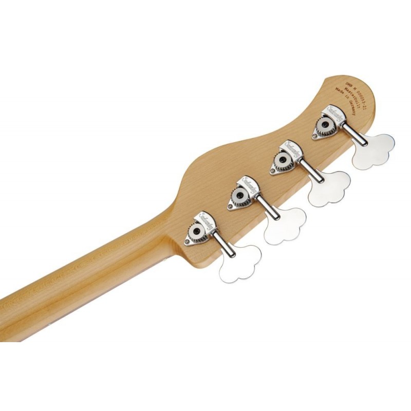 Sadowsky MasterBuilt 24-Fret Single Cut Bass, Red Alder Body, 4-String - '59 Burst Transparent High Polish - 8