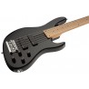 Sadowsky MasterBuilt 24-Fret Modern Bass, Swamp Ash Body, 5-String - Solid Black High Polish - 4