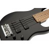 Sadowsky MasterBuilt 24-Fret Modern Bass, Swamp Ash Body, 5-String - Solid Black High Polish - 5