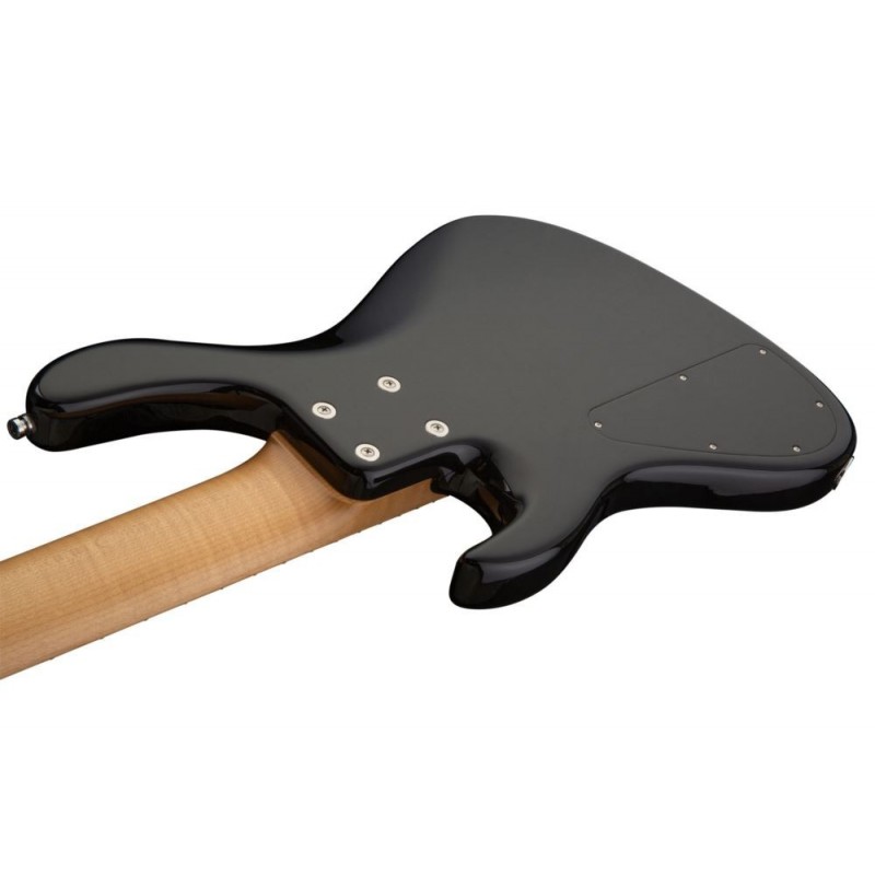 Sadowsky MasterBuilt 24-Fret Modern Bass, Swamp Ash Body, 5-String - Solid Black High Polish - 6