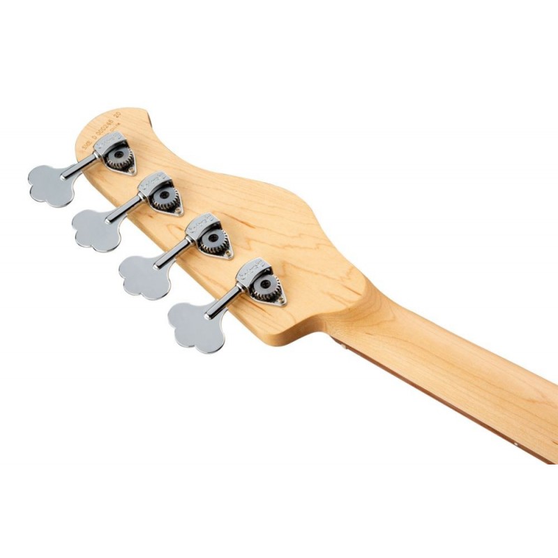 Sadowsky MetroExpress 21-Fret Vintage J/J Bass, Morado Fingerboard, Lefthand, 4-String - Solid Olympic White High Polish - 8