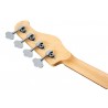 Sadowsky MetroExpress 21-Fret Vintage J/J Bass, Morado Fingerboard, Lefthand, 4-String - Solid Olympic White High Polish - 8