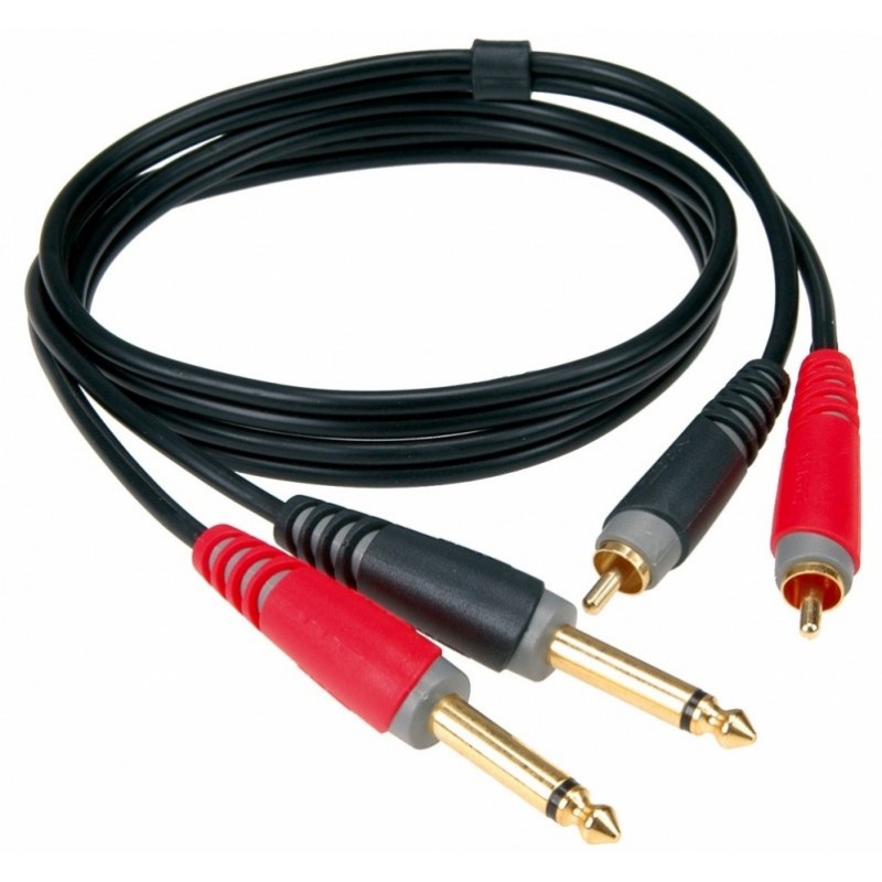 KLOTZ AT-CJ0300 - kabel 2xRCA - 2xJ 3m