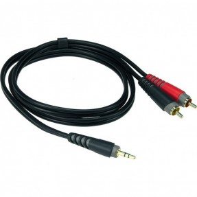 Klotz AY7 0600 - kabel mini TRS sls 2xRCA 6m