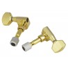 Traveler Guitar - Guitar Locking Tuner Set, 3+3 - Gold - 3