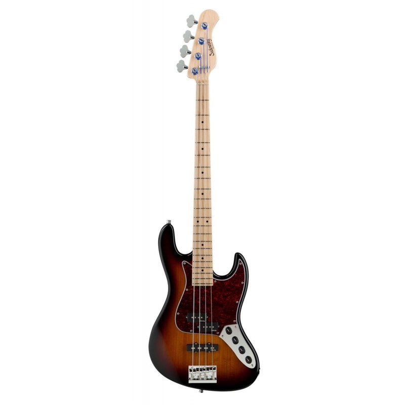 Sadowsky MetroLine 21-Fret Vintage P/J Bass, Swamp Ash Body, 4-String - '59 Burst Transparent High Polish - 1