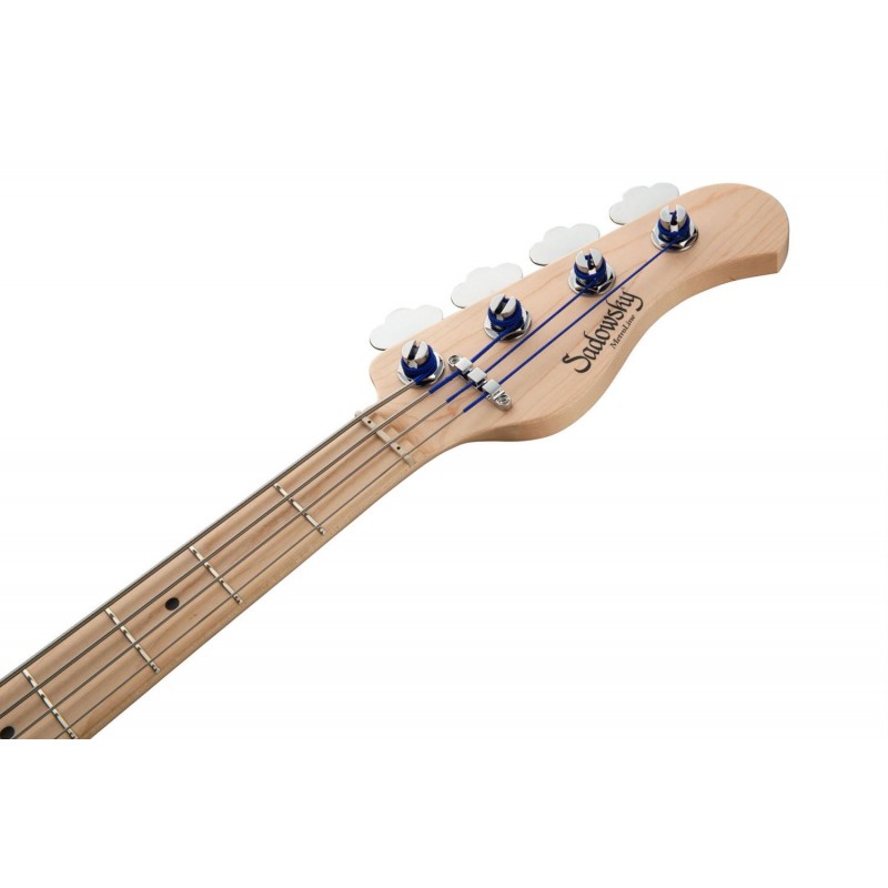 Sadowsky MetroLine 21-Fret Vintage P/J Bass, Swamp Ash Body, 4-String - '59 Burst Transparent High Polish - 7