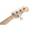Sadowsky MetroLine 24-Fret Vintage J/J Bass, Swamp Ash Body, 5-String - Solid Black High Polish - Showroom Model - 7