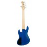 Sadowsky MetroLine 21-Fret Vintage J/J Bass, Swamp Ash Body, 5-String - Blue Transparent Satin - 2