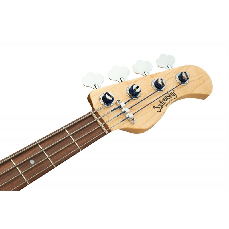 Sadowsky MetroLine 24-Fret Modern Bass, Red Alder Body, 4-String - Solid Olympic White High Polish - 7