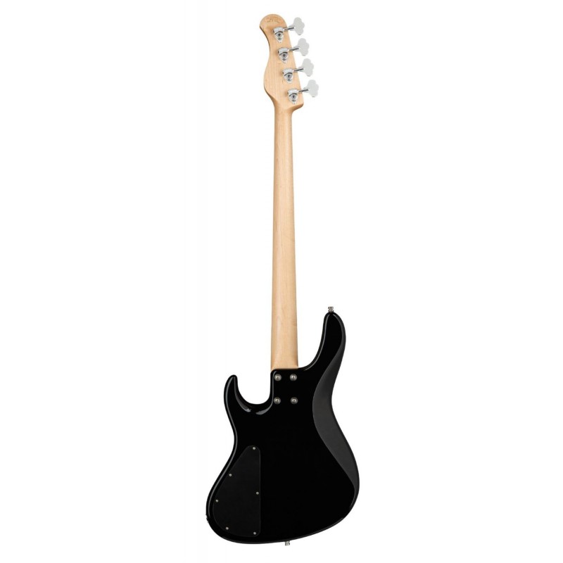Sadowsky MetroLine 24-Fret Vintage J/J Bass, Swamp Ash Body, 4-String - Solid Black High Polish - 2