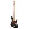Sadowsky MetroLine 24-Fret Vintage J/J Bass, Swamp Ash Body, 4-String - Solid Black High Polish - 3