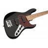 Sadowsky MetroLine 24-Fret Vintage J/J Bass, Swamp Ash Body, 4-String - Solid Black High Polish - 4